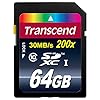 【Amazon.co.jp限定】Transcend SDXCカード 64GB Class10 (無期限保証) TS64GSDXC10E (FFP)