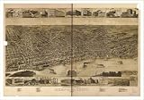 Historic Memphis, Tennessee, c. 1887 (M) Panoramic Map Poster Print Reprint Giclee Historic Memphis, Tennessee, c. 1887 (M) Panoramic Map Poster Print Reprint Giclee