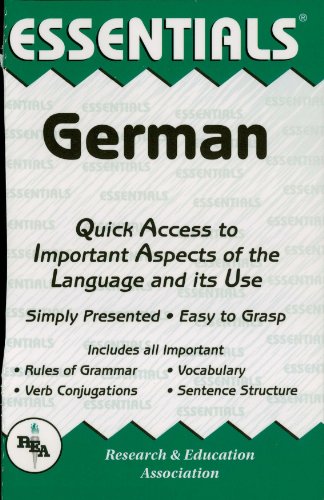 German Essentials (Essentials Study Guides), by Linda Thomas
