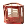 Dollhouse Miniature Artisan Walnut Corner Shop Counter