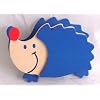Magnetic wooden note clip - Hedgehog