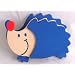 Magnetic wooden note clip - Hedgehog