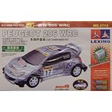 Peugeot 206 WRC R C Mini 4WD Car: Car Component Kit 