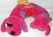 Critter Piller Kid's Travel Pillow - Pink Dog