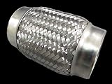3" X 6" Stainless Steel Exhaust Muffler Flex Pipe