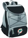 NFL Miami Dolphins PTX Insulated Backpack Cooler, Black