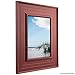 Craig Frames 81378650 11 by 14-Inch Picture Frame, Smooth Paint Finish, 3-Inch Wide, Distressed Red