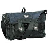 Embassy™ Black Genuine Leather Purse with Alligator Embossing