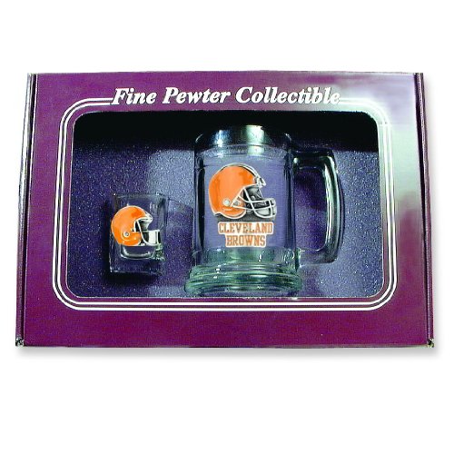 NFL Cleveland Browns Shot Glass & Tankard Set