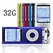 G.G.Martinsen 32 GB Mini Usb Port Slim Small Multi-lingual Selection 1.78 LCD Portable Mp3/Mp4, Mp3Player , Mp4Player , Video Player , Music Player , Media Player , Audio player With Photo Viewer , E-book Reader , Voice Recorder, Games & Movie-Purple