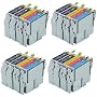 Take4Less 20-pack (5B, 5C, 5M, 5Y) Epson T060 Compatible Ink Cartridges T060120 T060220 T060320 T060420 for EPSON CX3800 CX3810 CX4200 C88