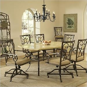 Brookside Seven Piece Rectangle Dining Set