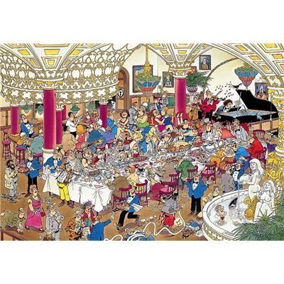 Childrens Toyshop  Toys : Jumbo Puzzle - Jan van Haasteren - The Wedding (1000 pieces)