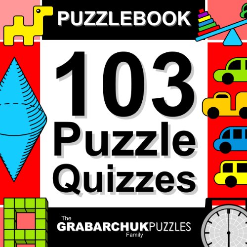 Puzzlebook: 103 Puzzle Quizzes (color and interactive!)