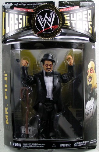 WWE Wrestling Classic Superstars Series 26 Action Figure Mr. Fuji-image