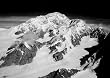 Alaska's Mt. McKinley, Rising Above the East Fork of Kahiltna Glacier, Denali National Park - Remarkable B&W 16x20-inch Photographic Print by Carol M. Highsmith