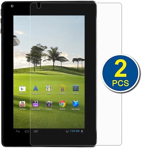 BIRUGEAR 2-Pack Premium HD Crystal Clear LCD Screen Protector for Nextbook Premium 7SE (NEXT7P12) - 7'' Capacitive Multi-touch Android Tablet