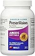 Bausch and Lomb PreserVision AREDS Formula Eye Vitamin and Mineral Supplement - 180 Softgels