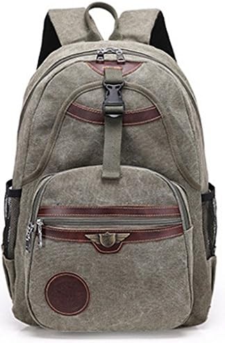 The High Class Canvas Double Shoulders School Backpack for Students