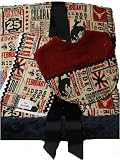 Vintage-style Rodeo Baby Boy Bib, Burp Cloth & Changing Pad