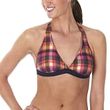 Isaac Mizrahi for Target Plaid Halterkini - Pink
