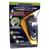 Remington MS-5500 Titanium Microscreen with Bonus Nose and Ear Trimmer