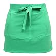 Solid Kelly Green Roo Mini Fleece Skirt with Ribbing Women Adult Sizes