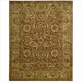 Jaipur Rust Oriental Rug Size: 5'6