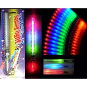  Flashing 8 Pattern Police Baton Wand Stick