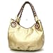 Classic Catch-all Handbag/Hobo with Braided Handles - Bronze & Gold Available