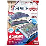 Space Saver 40 x 30 Inch Jumbo Bags with Double-Zip Seal and Triple Seal Turbo-Valve