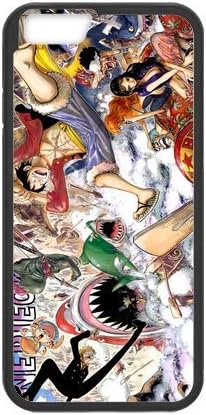 MeowStore Japanese Cartoon OP Luffy Nami Robin Chorpper White Shark Fight Phone Case For Iphone 6 (4.7 inch)