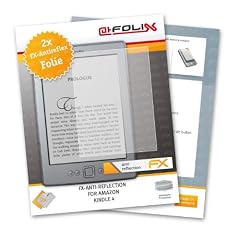 atFoliX FX-Antireflex Displayschutzfolie f�r Amazon Kindle 4 (2-er Pack) - Displayschutz antireflektierend! H�chste Qualit�t - Made in Germany!