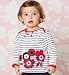 (Parent_T782005E) Autograph Pure Cotton Stripe Embroidered T-Shirt in Miscellaneous