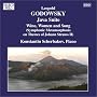 Leopold Godowsky: Java Suite; Wine, Women and Song