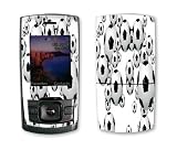 Soccer Balls Design Decal Protective Skin Sticker for Samsung M520