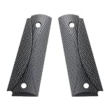 1911 Hourglass Black Wood Laminate Grips (19922)