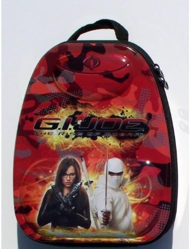 GI Joe - Tin Embossed Red Mini Backpack Lunch Box