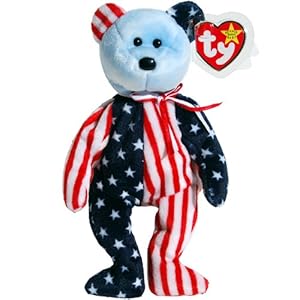 Amazon.com: Ty Beanie Babies - Spangle the Stars & Stripes