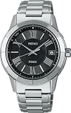 Seiko Dolce Titanium Super Clear Coating Sapphire Glass with Big Bright Calendar Solar Radio Clock SADZ113 Men’s Watch Japan import