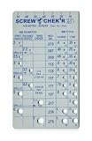 Metric Screw Checker (2mm to 7mm) - Made in USA