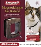 Eigenschaften Karlie 420 / Staywell 420 Katzenklappe braun, Magnetschlüssel