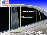 2004-2008 BMW M5 (6 Piece Kit) Carbon Fiber Door Pillars