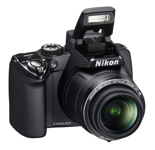 Nikon Coolpix P100 10 MP Digital Camera with 26x Optical Vibration Reduction (VR) Zoom and 3.0-Inch LCD (Black)