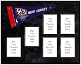 New Jersey Nets Mini Pennant Plaque (No Cards)