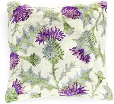 Cleopatra's Needle Thistle Herb Pot-Pouri Scented Pillow Needlepoint kit