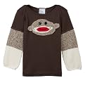 Infant Morfs Sock Sleeve Cheeky Monkey - Brown