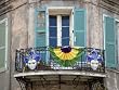 New Orleans Balcony at Carnival Time Photograph - Beautiful 16"x20" Photographic Print by Carol M. Highsmith