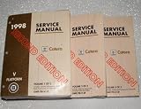 1998 Cadillac Catera Factory Service Manuals (3 Volume Set)