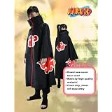Japanese Anime Naruto Cosplay Costume - Akatsuki Ninja Uchiha Itachi Cloak